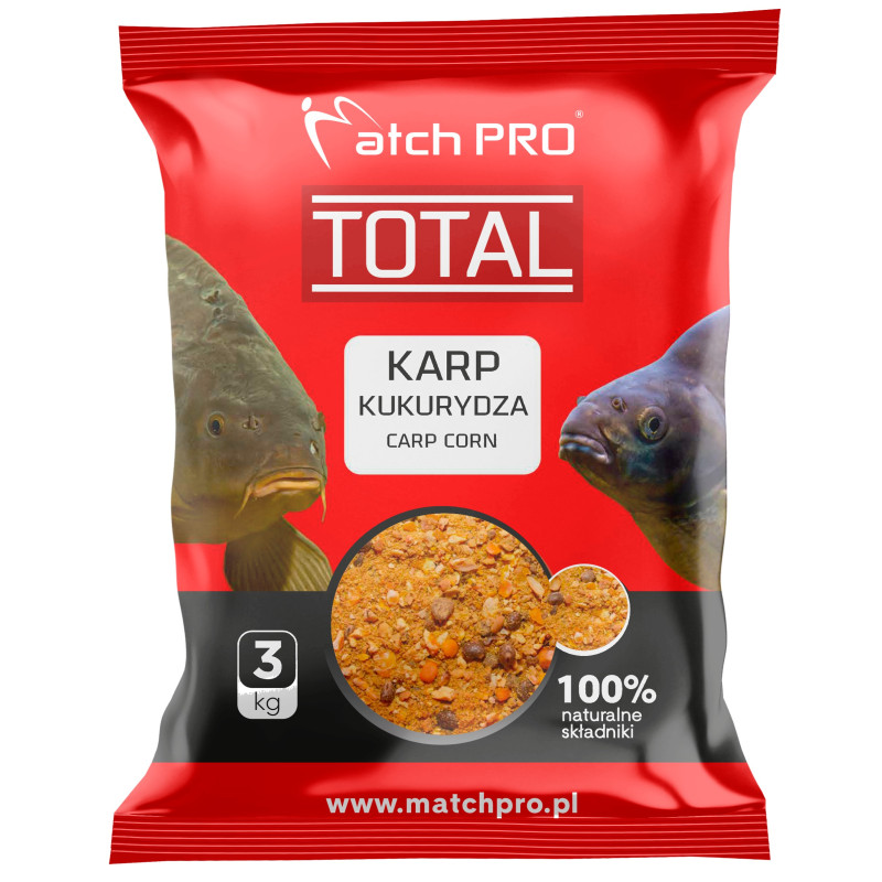 TOTAL KARP KUKURYDZA Zanęta MatchPro 3kg